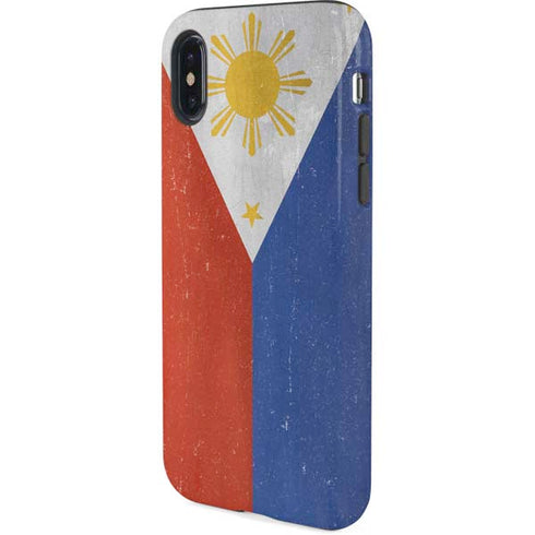 Philippines Flag Distressed iPhone XS Pro Case